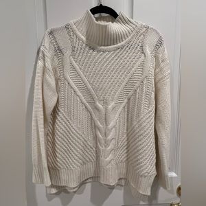 Oversized knit sweater